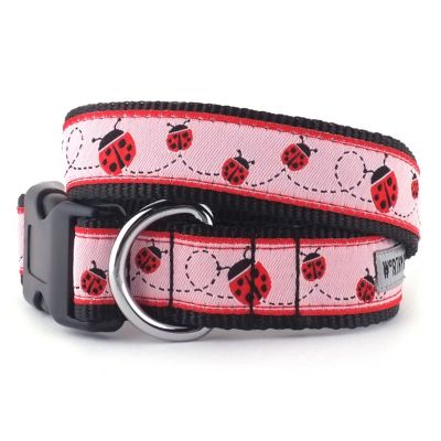 Worthy Dog Adjustable Ladybug Dog Collar