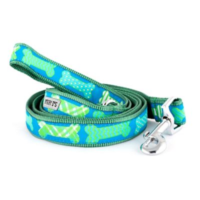 Worthy Dog Preppy Bones Nylon Dog Lead, Large