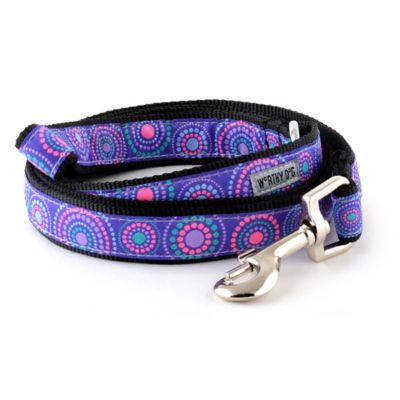 Worthy Dog Sunburst Purple Dog Lead, 1 in. x 5 ft.