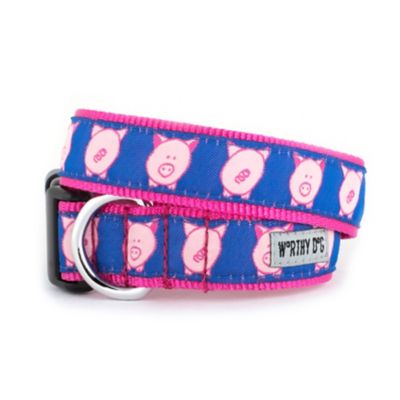 The Worthy Dog Wilbur Pig Dog Collar at 