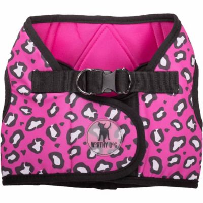 Worthy Dog Reflective Plaid Printed Sidekick Dog Harness