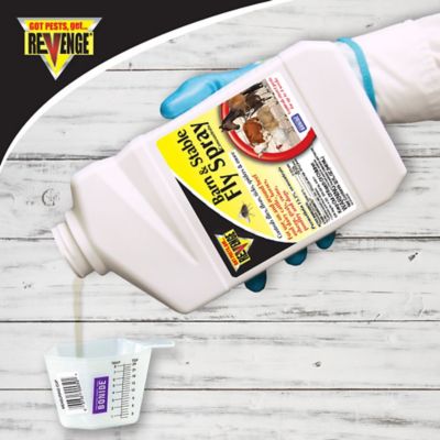 Image showing  REVENGE Barn and Stable Insecticide Concentrate for Flea and Tick Control Spray, 32 oz.
