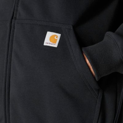 Image showing 5 th Carhartt Men's Rain Defender Loose Fit Heavyweight Full-Zip Hoodie