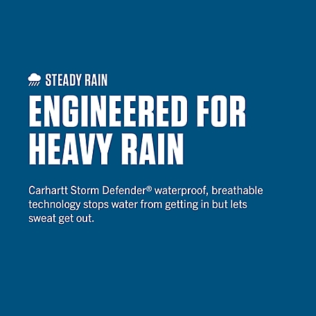 Carhartt Rain Defender Loose Fit Heavyweight Full-Zip Sweatshirt, 100614
