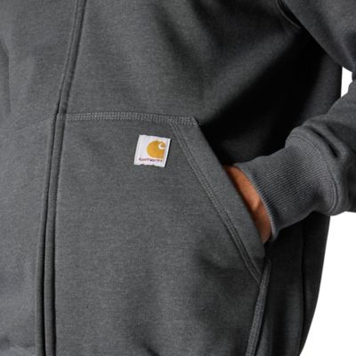 Image showing 6 th Carhartt Men's Rain Defender Loose Fit Heavyweight Full-Zip Hoodie