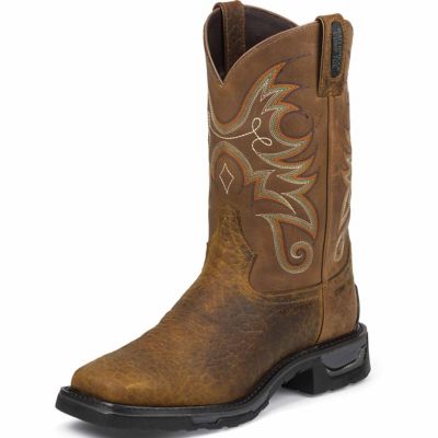 tony lama men's tlx waterproof western work boots