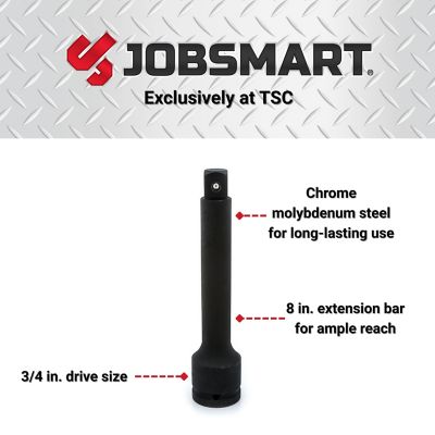 Image showing  3/4 in. Drive Impact Extension Bar, 8 in. L