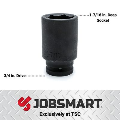 Image showing  3/4 in. Drive SAE 1-7/16 Impact Deep Socket