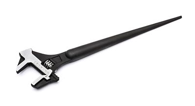 JobSmart 15 in. Adjustable Spudwrench with Hammer