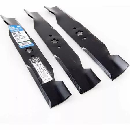 Arnold 48 in High Lift Lawn Mower Blade Set for Ariens AYP Craftsman Electrolux and Others 3 Pack Mower Blades