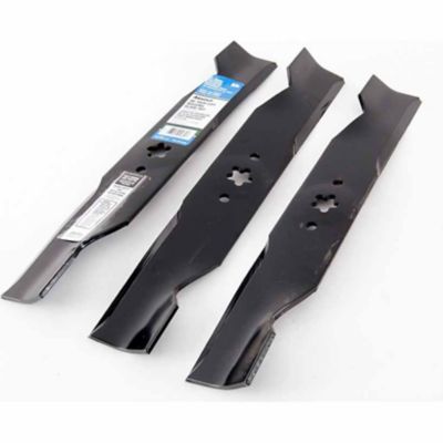 Image showing  48 in. High-Lift Lawn Mower Blades for Ariens, AYP, Craftsman, Electrolux and More Mowers, 3-Pack