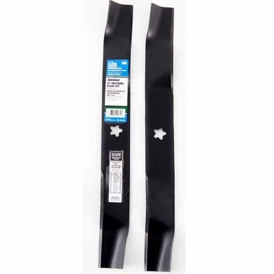 Image showing  42 in. Mulching Lawn Mower Blades for Ariens, AYP, Craftsman, Electrolux, Husqvarna and Rally Mowers, 2-Pack