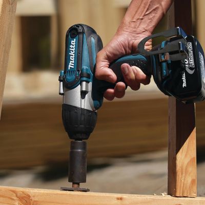 Image showing  1/2 in. Square Drive 325 ft.-lb. 18V LXT Lithium-Ion Cordless Impact Wrench Kit, 3.0Ah