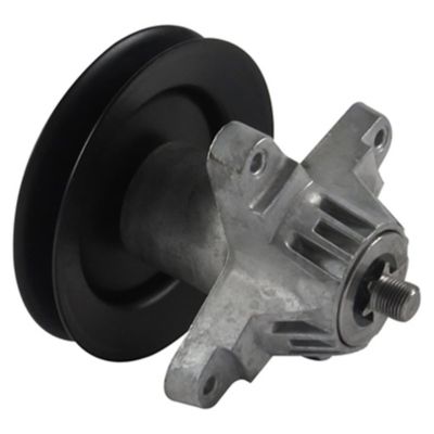 Image showing  Lawn Mower Deck Spindle Assembly with Pulley 918-0142C