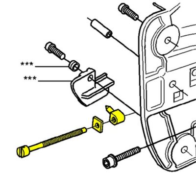 Image showing  Chainsaw Bar Adjustment Pin Kit