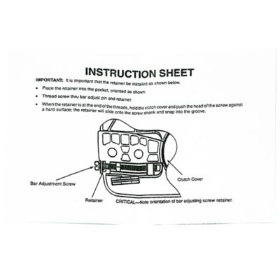 Image showing  Chainsaw Bar Adjustment Pin Kit