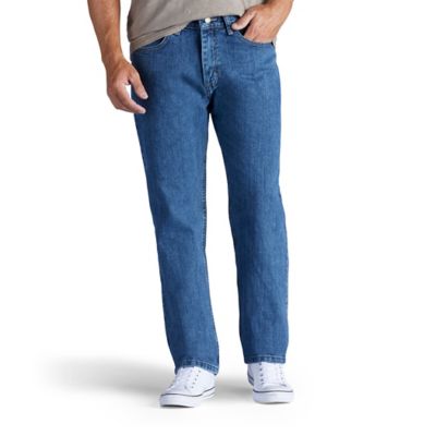 Lee Men's Relaxed Fit Straight Leg Jeans We bought these to replace his falling-apart ones