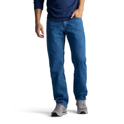 Lee Men's Regular Fit Straight Leg Jeans, Pepper Stone Nice Men's Jeans