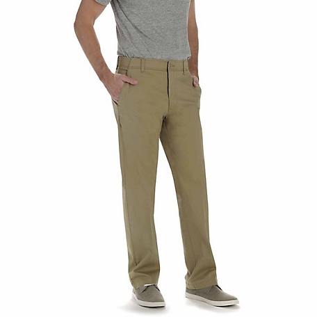Men's Lakewashed® Stretch Khakis, Comfort Waist, Standard Fit, Straight Leg