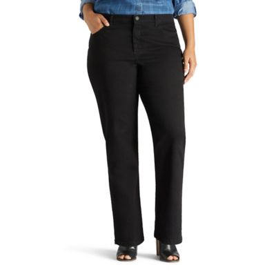 Lee Women's Instantly Slims Relaxed Fit Straight Leg Plus Jean