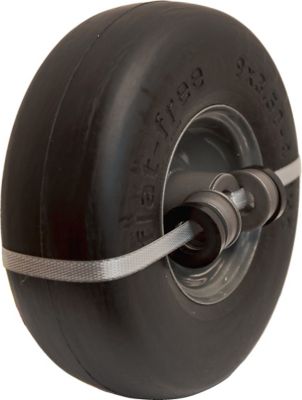 Image showing  11 x 4in. Universal Flat Free Wheel Assembly