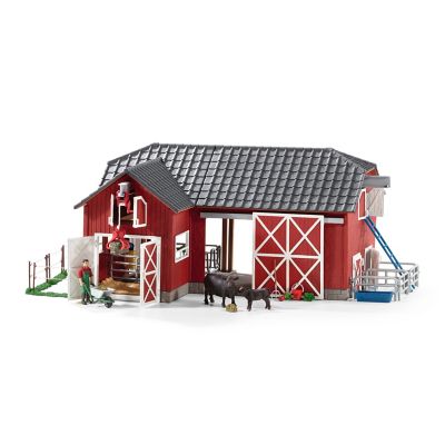 schleich red barn