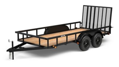 Carry-On Trailer 5-ft x 10-ft Steel Mesh Utility Trailer with Ramp