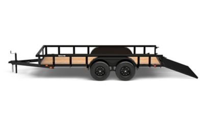 Carry On Trailer 6 Ft X 14 Ft Landscape Utility Trailer 5 500 Lb Capacity Model 6x14gw2brk At Tractor Supply Co