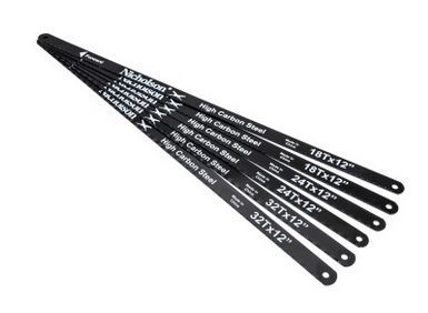 Image showing  12 in. Carbon Steel Hacksaw Blade Multi pk., 6-Pack