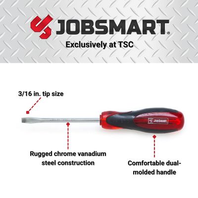 Image showing  3/16 in. x 4 in. Bulk Slotted Screwdriver