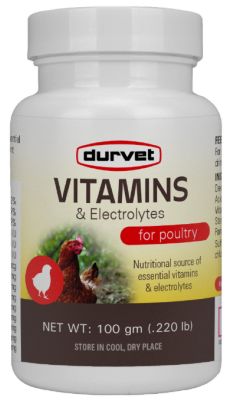 Durvet Poultry Vitamin and Electrolyte Supplement, 100 g