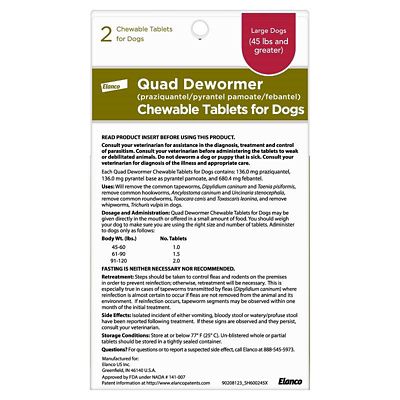 Image showing  Anthelmintic Chewable Tablets for Dogs