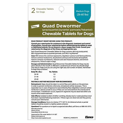 Image showing  Anthelmintic Chewable Tablets for Dogs