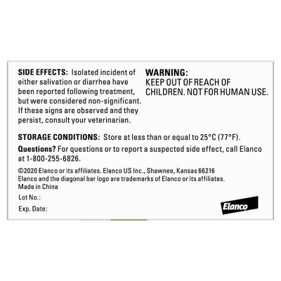 Image showing  Tapeworm Dewormer Tablets for Cats, 3 ct.