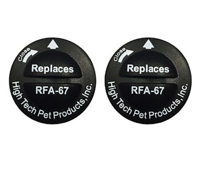 High Tech Pet Replacement Batteries for Model RFA-67, 2 pk.