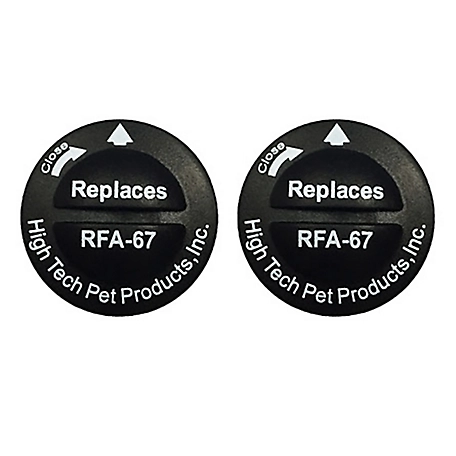 High Tech Pet Replacement Batteries for Model RFA-67, 2 pk.