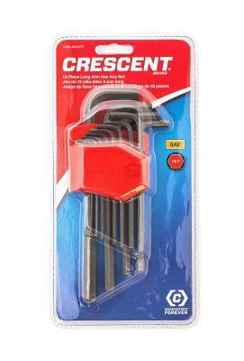 Image showing  13 pc. SAE Long Arm Hex Key Set