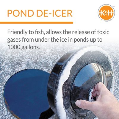 Image showing  100W Thermo-Pond 3.0 Pond Heater, Black