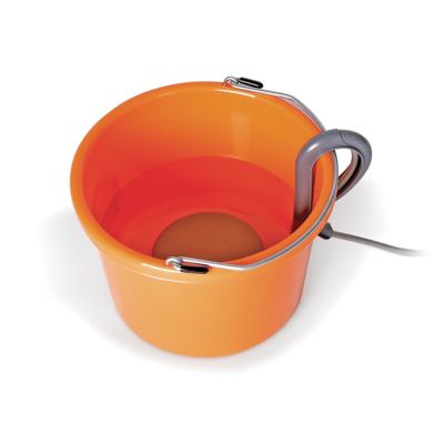 Image showing  80W Perfect Bucket Heater with Cord Clip, 6 in. x 3.75 in., Gray