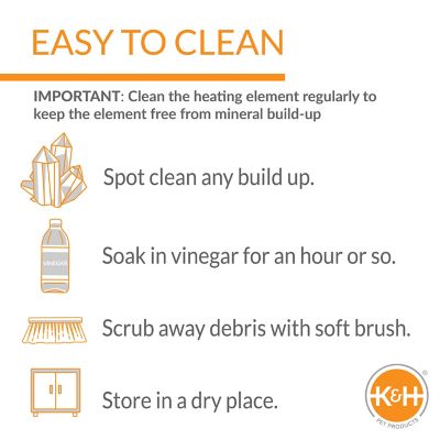 Image showing 6 th K&H Pet Products 1,500W Farm Essentials Ultimate Stock Tank De-Icer with Cord Clip, Red