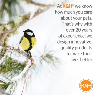 Image showing 6 th K&H Pet Products Super Ice Eliminator Bird Bath Deicer, 80W, Natural