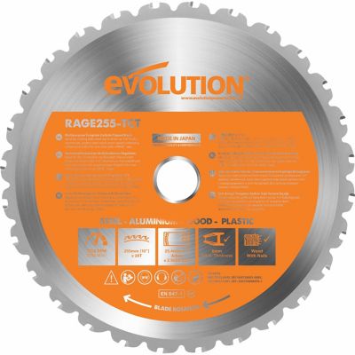 Evolution 10 in. 28 Tooth Multi-Purpose Saw Blade
