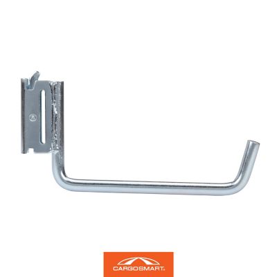 Image showing  Large Zinc-Plated Flat Hook for E-Track and X-Track