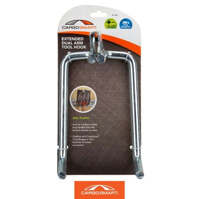 Image showing 9 th CargoSmart Extend Dual Arm Hook, Zinc Plated