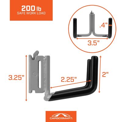 Image showing  Dual Arm Tool Hook, Zinc-Plated