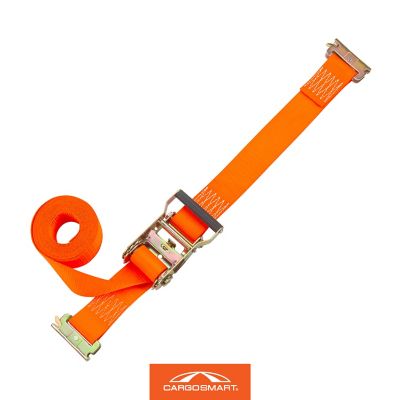 Image showing  16 ft. X-Track Ratchet Straps, 1,000 lb., Orange, 2 pk.