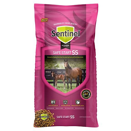 Kent Sentinel Safe Start Extruded Horse Feed, 50 lb.