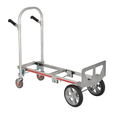 Image showing  500 lb./1,000 lb. Capacity Gemini Jr. Convertible Hand Truck, 10 in. Interlocking Polyurethane Wheels