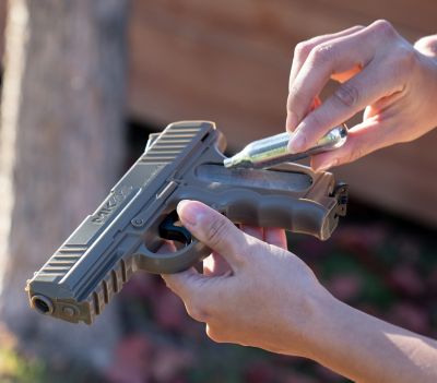 Image showing  Powerlet 12g CO2 BB Gun Cartridges, 15 ct.