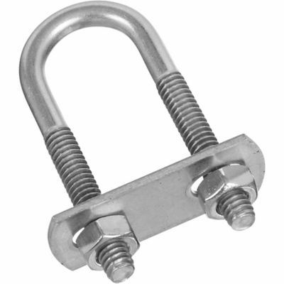 National Hardware 1/4 in. x 3/4 in. x 2-1/2 in. Stainless Steel U-Bolts, Stainless Steel